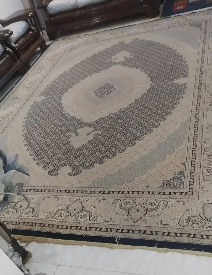 فرش ماشینی ابریشمی ۱۲متری|فرش|اهواز, زیتون کارمندی|دیوار