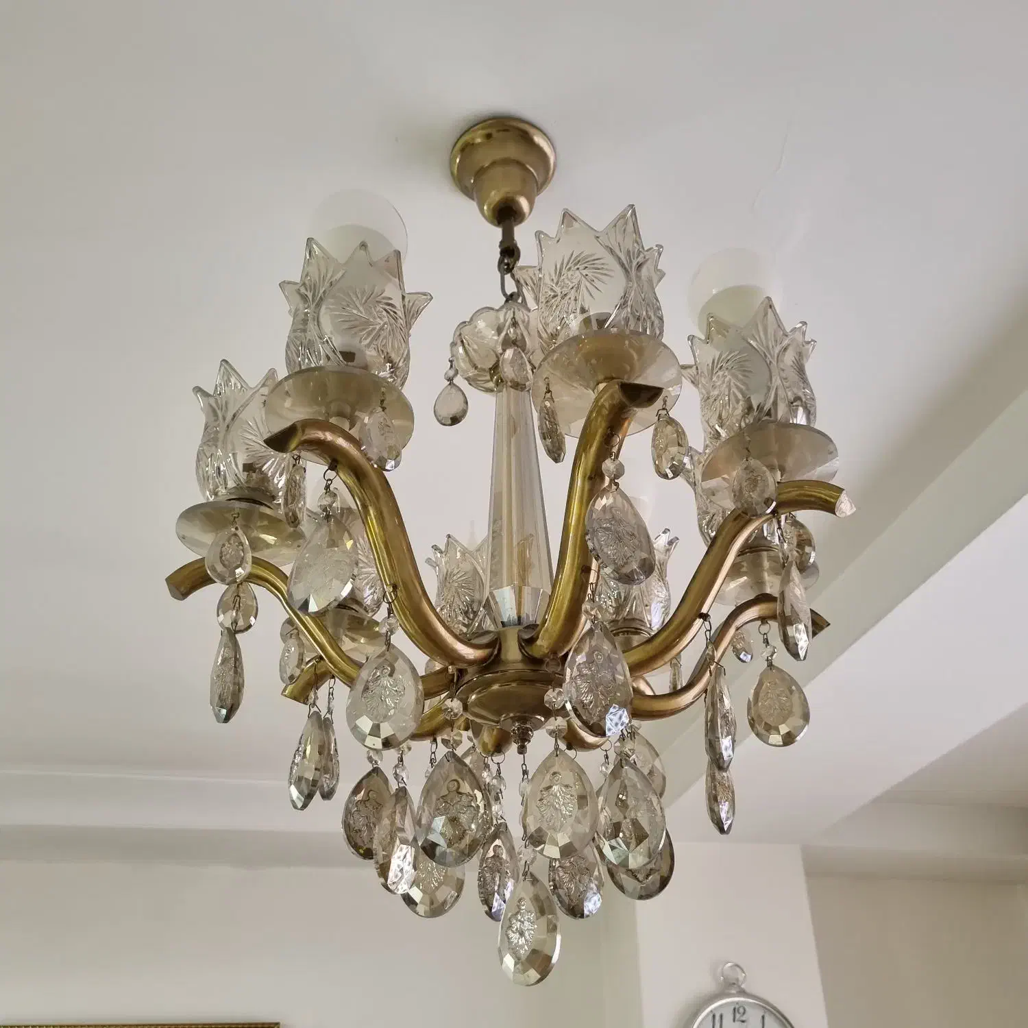 لوستر برنج|لوستر و چراغ آویز|کرج, ساماندهی|دیوار