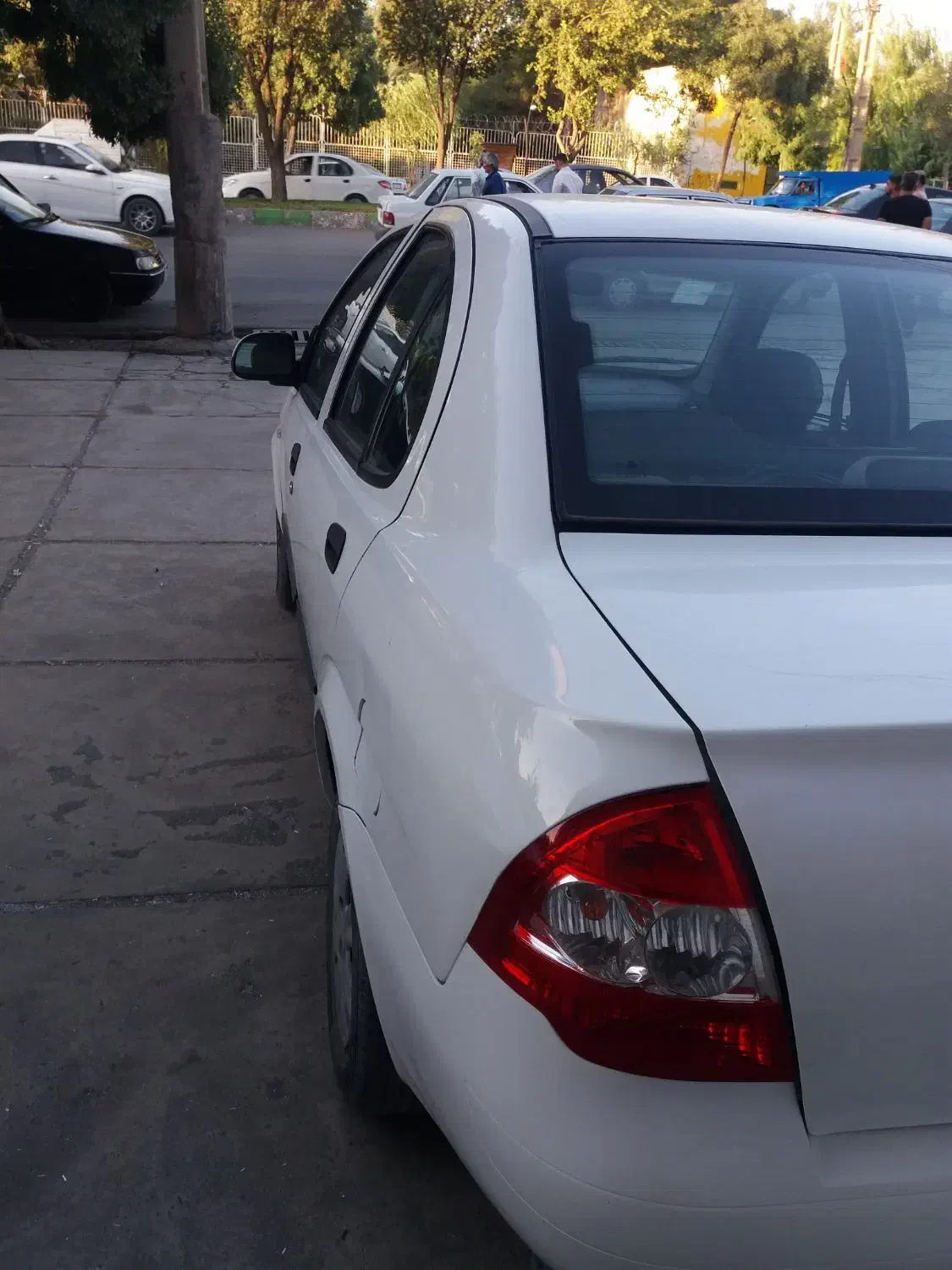 تیبا سفید 98 دوگانه|خودرو سواری و وانت|کرمانشاه, |دیوار