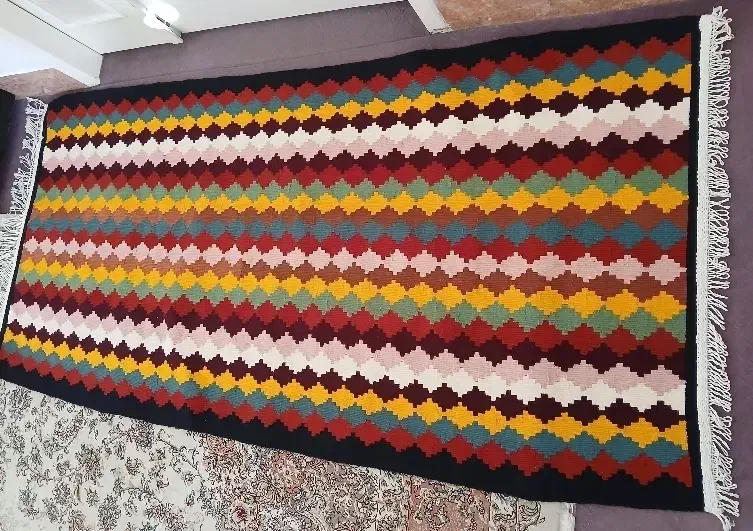 گلیم پادری دستباف|فرش|سنندج, |دیوار