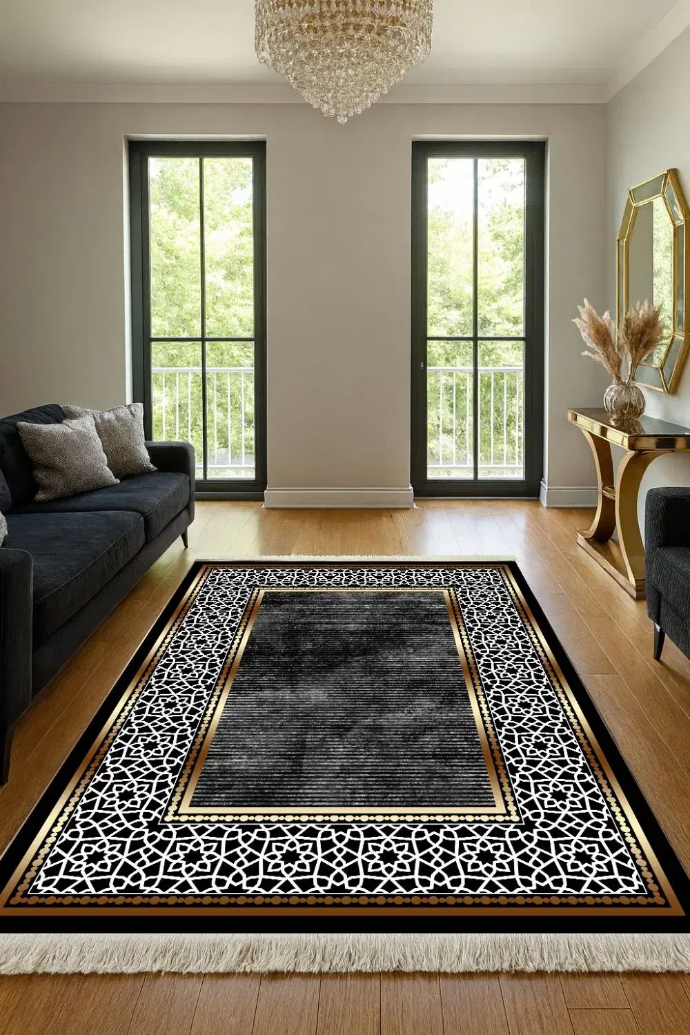 فرشینه هزار رنگ|فرش|ماهدشت, |دیوار