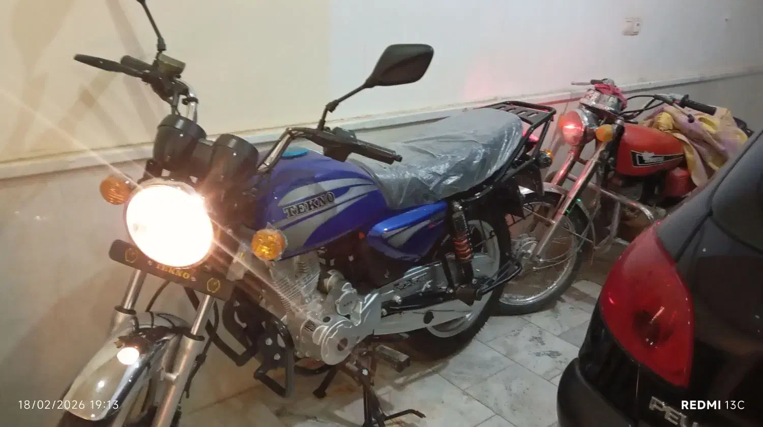 تکنو ۲۰۰|موتورسیکلت|سبزوار, غرب نیروگاه|دیوار