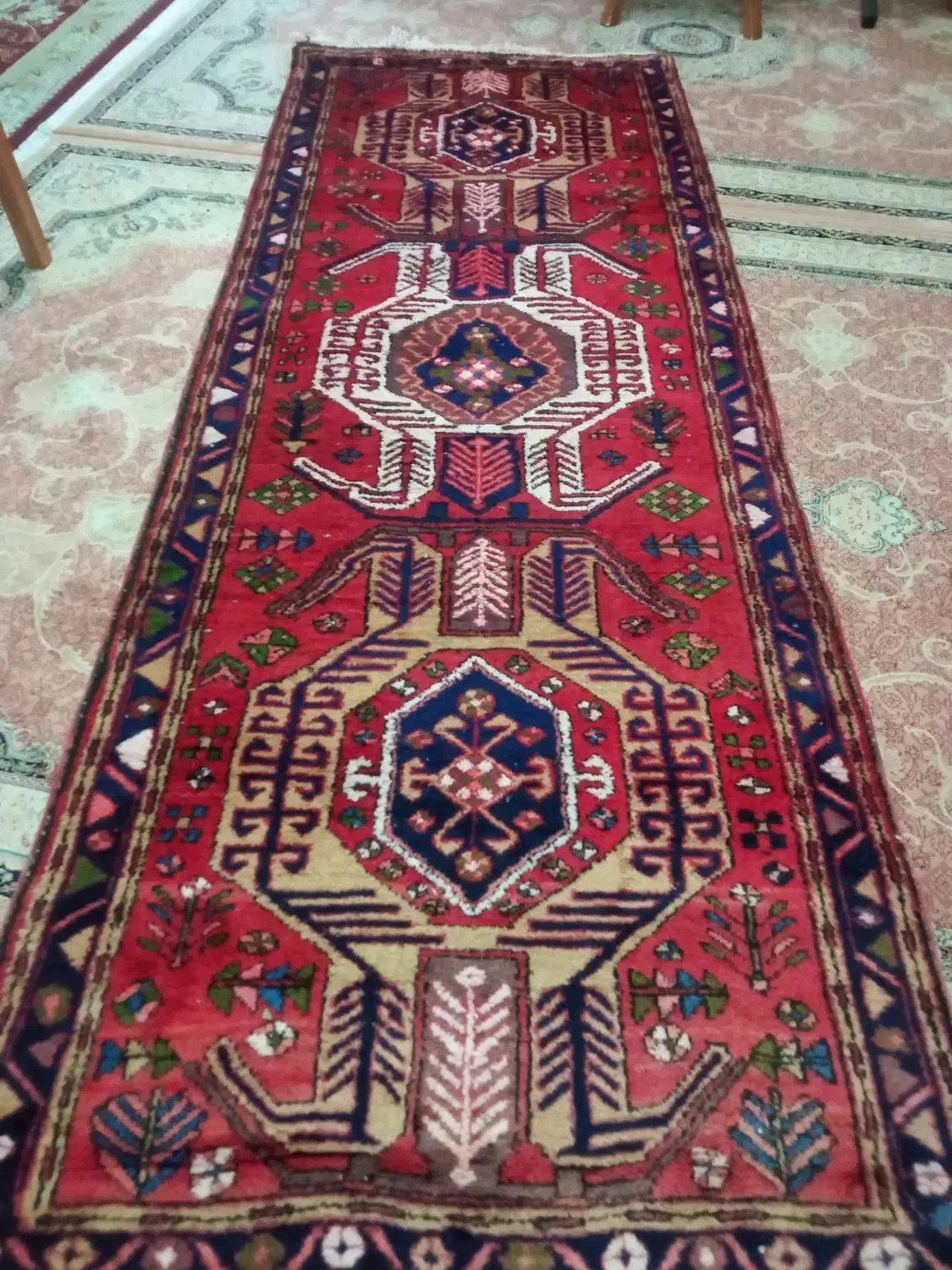 فرش دستبافت پشم قدیمی|فرش|تهران, تهرانپارس شرقی|دیوار