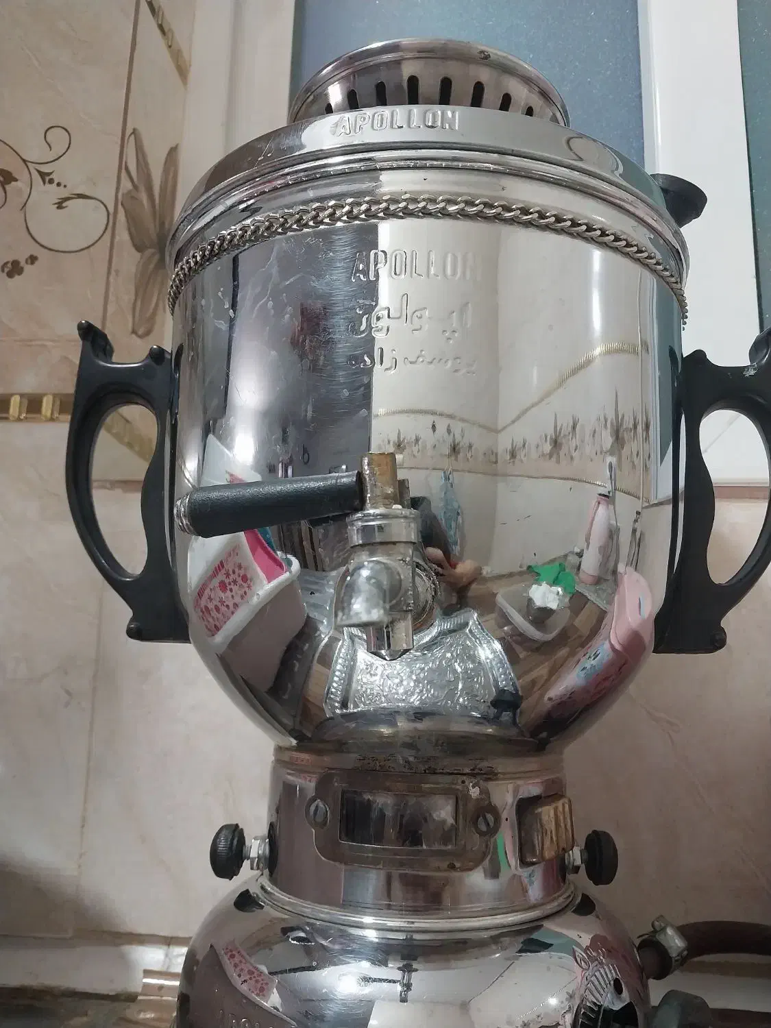 سماور گازی اپولون یوسف زاده|سماور، چایساز، قهوهساز|سمنان, |دیوار