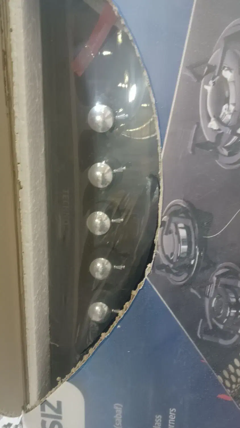 گاز صفحه ای شیشه ای|اجاق گاز و لوازم برقی پخت‌وپز|امیدیه, |دیوار