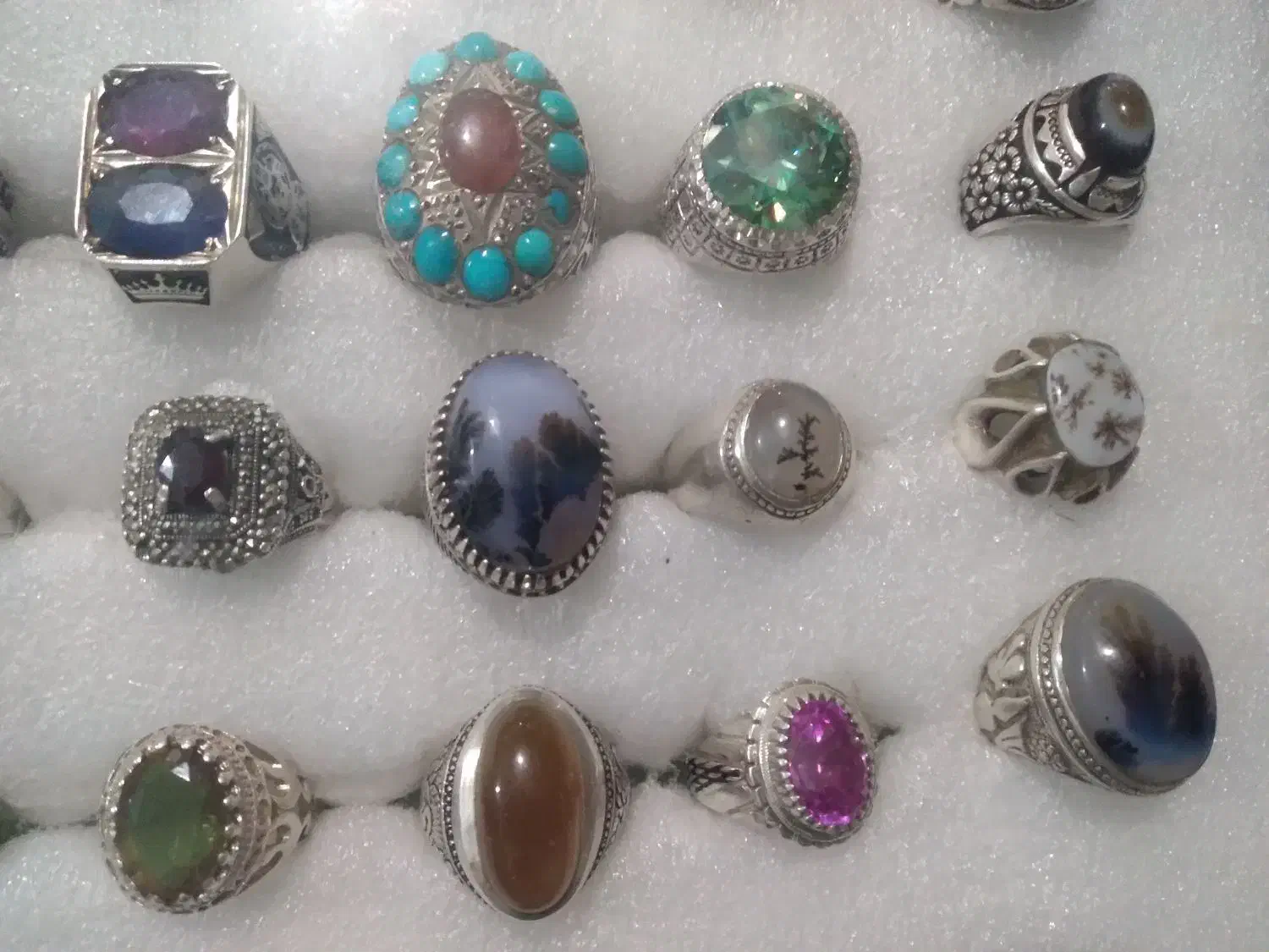 انگشترهای کلکسیونی|جواهرات|الیگودرز, |دیوار