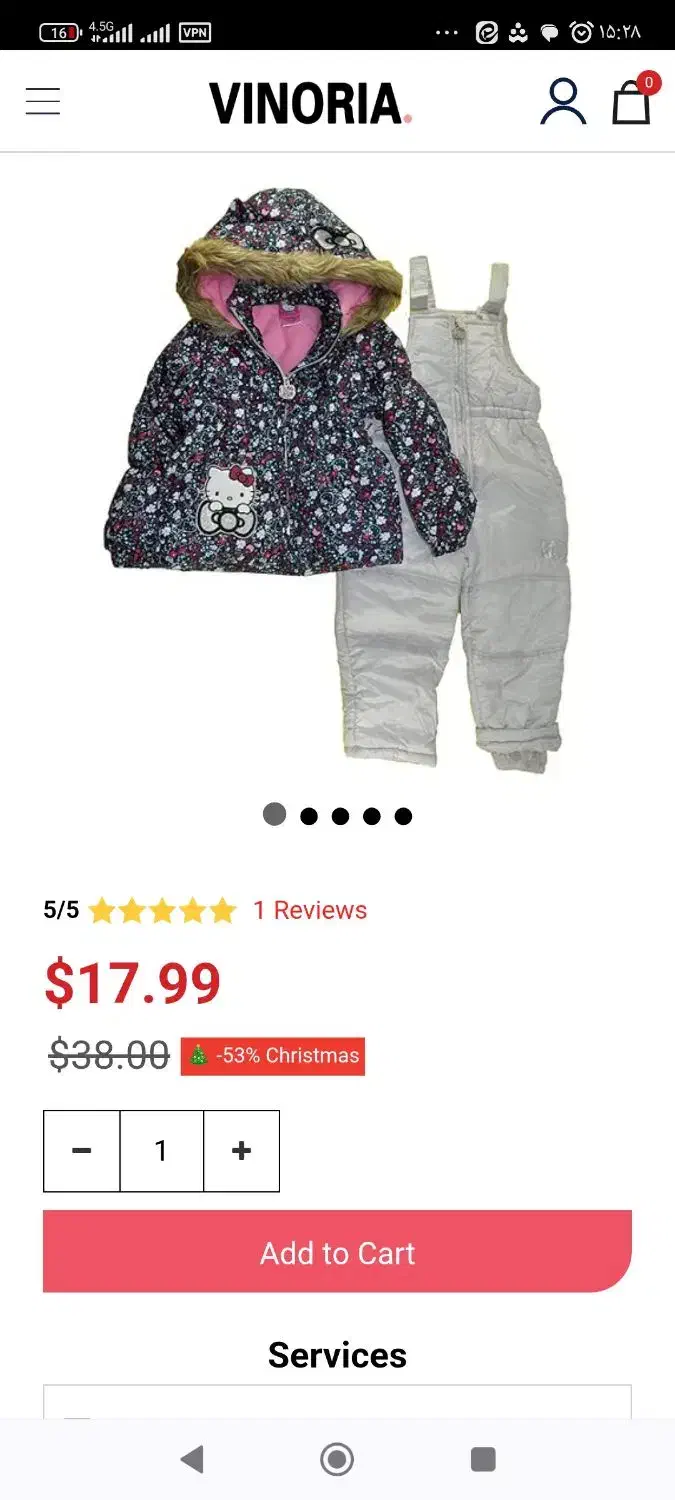 کاپشن دخترانه و شلوار اسکی مناسب ۹/۱۰ سال|کفش و لباس بچه|تهران, سردارجنگل|دیوار