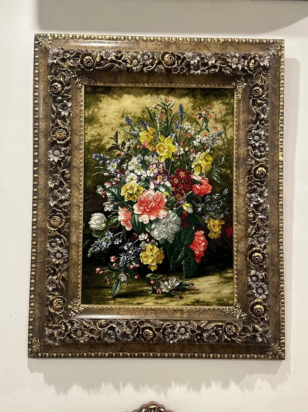 تابلو فرش دستباف ابریشم|تابلو فرش|مشهد, سجاد شهر|دیوار