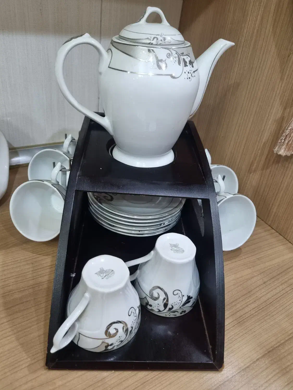 سرویس چای خوری با استند|ظروف سرو و پذیرایی|تهران, دولاب|دیوار