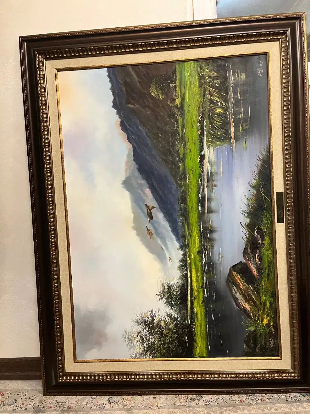 تابلو نقاشی منظره|تابلو، نقاشی، عکس|تهران, کوی بیمه|دیوار