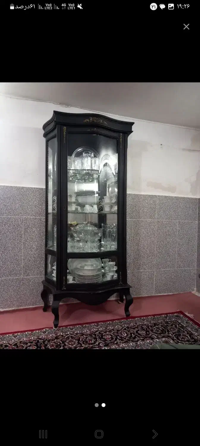 گنجه قهوه ای|بوفه، ویترین، کنسول|مشهد, محمدآباد|دیوار