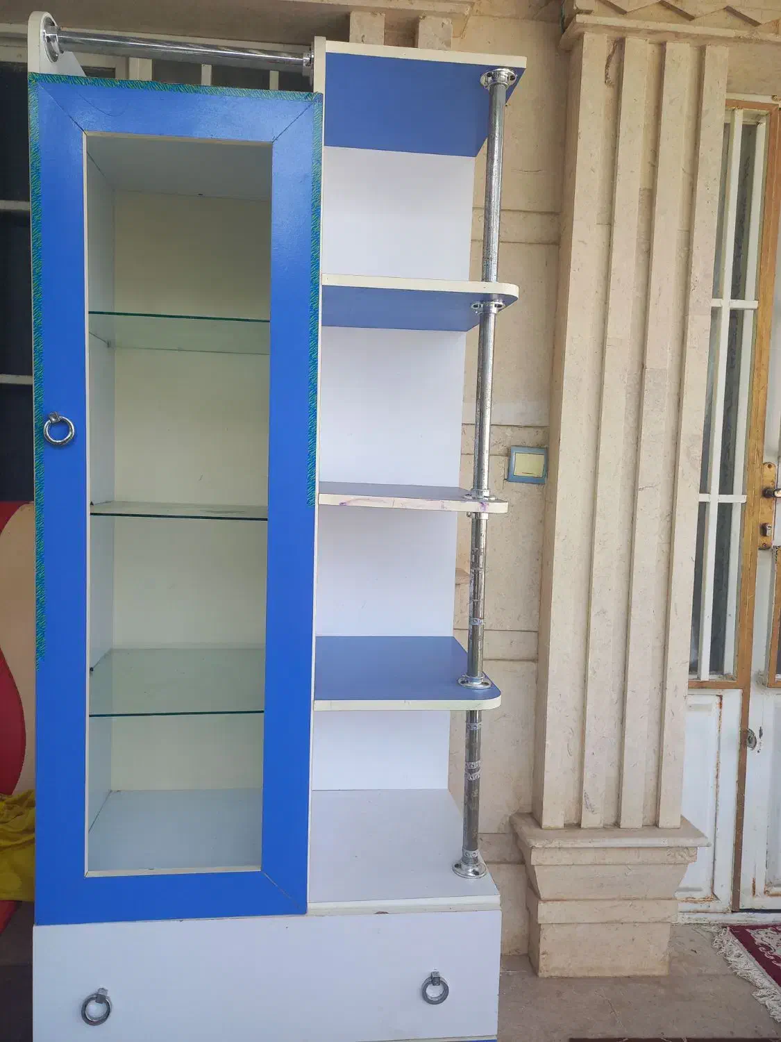 قفسه کتاب واسباب بازی|کتابخانه، شلف، قفسه‌های دیواری|گالیکش, |دیوار