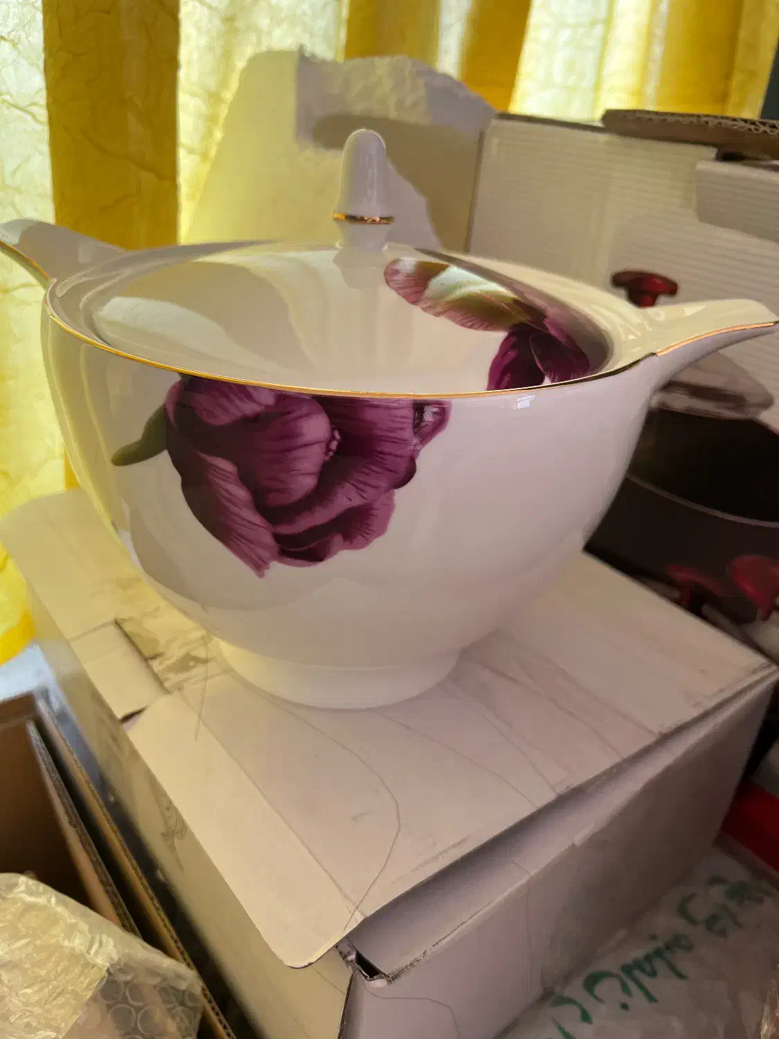 سرویس خارجی کامل ۱۸نفره|ظروف سرو و پذیرایی|قائمشهر, |دیوار