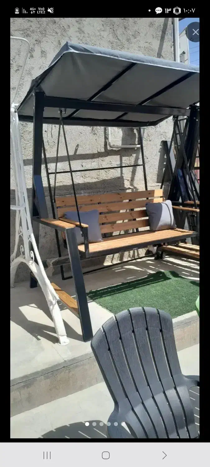 چوبی مبل ویلا اتشدان تاب بازی صندلی|صندلی و نیمکت|کرج, اصفهانیها|دیوار