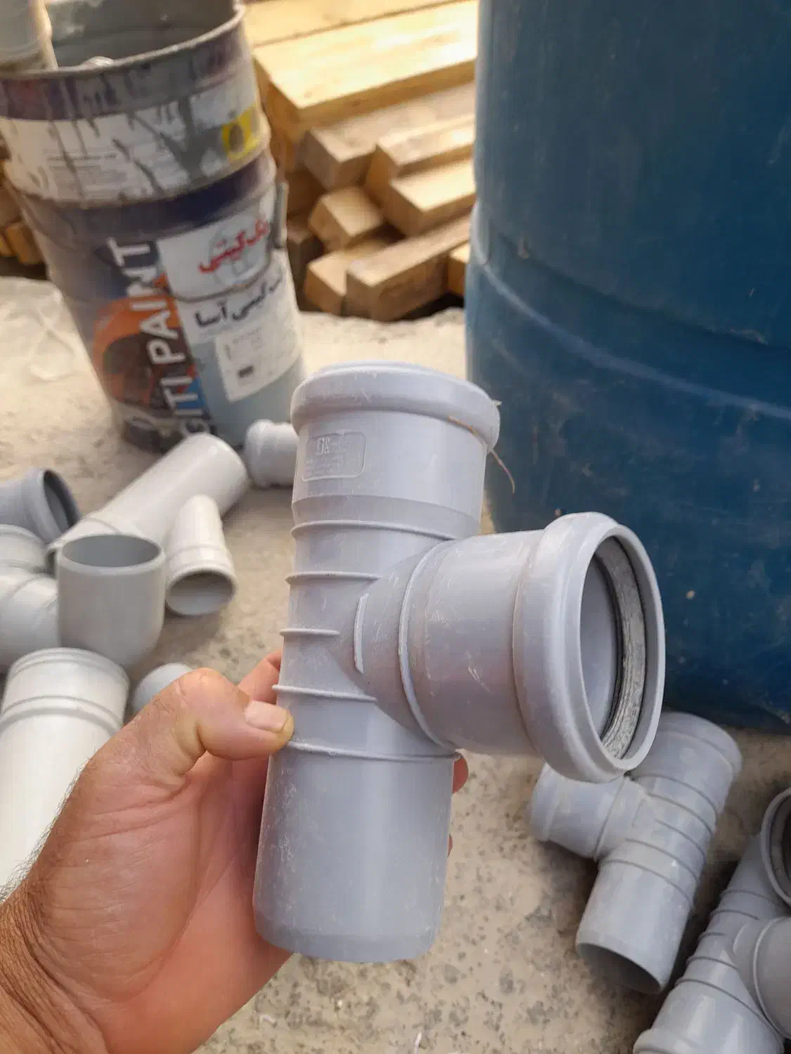 فروش انواع اتصالات فاضلاب ساختمانی|مصالح و تجهیزات ساختمان|جم, |دیوار