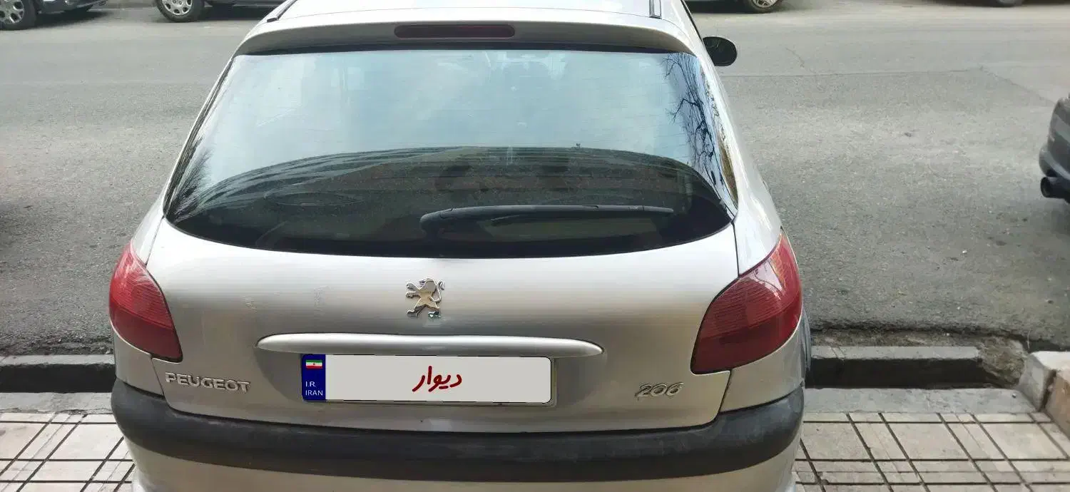 پژو۲۰۶تیپ۲|خودرو سواری و وانت|تهران, بازار|دیوار