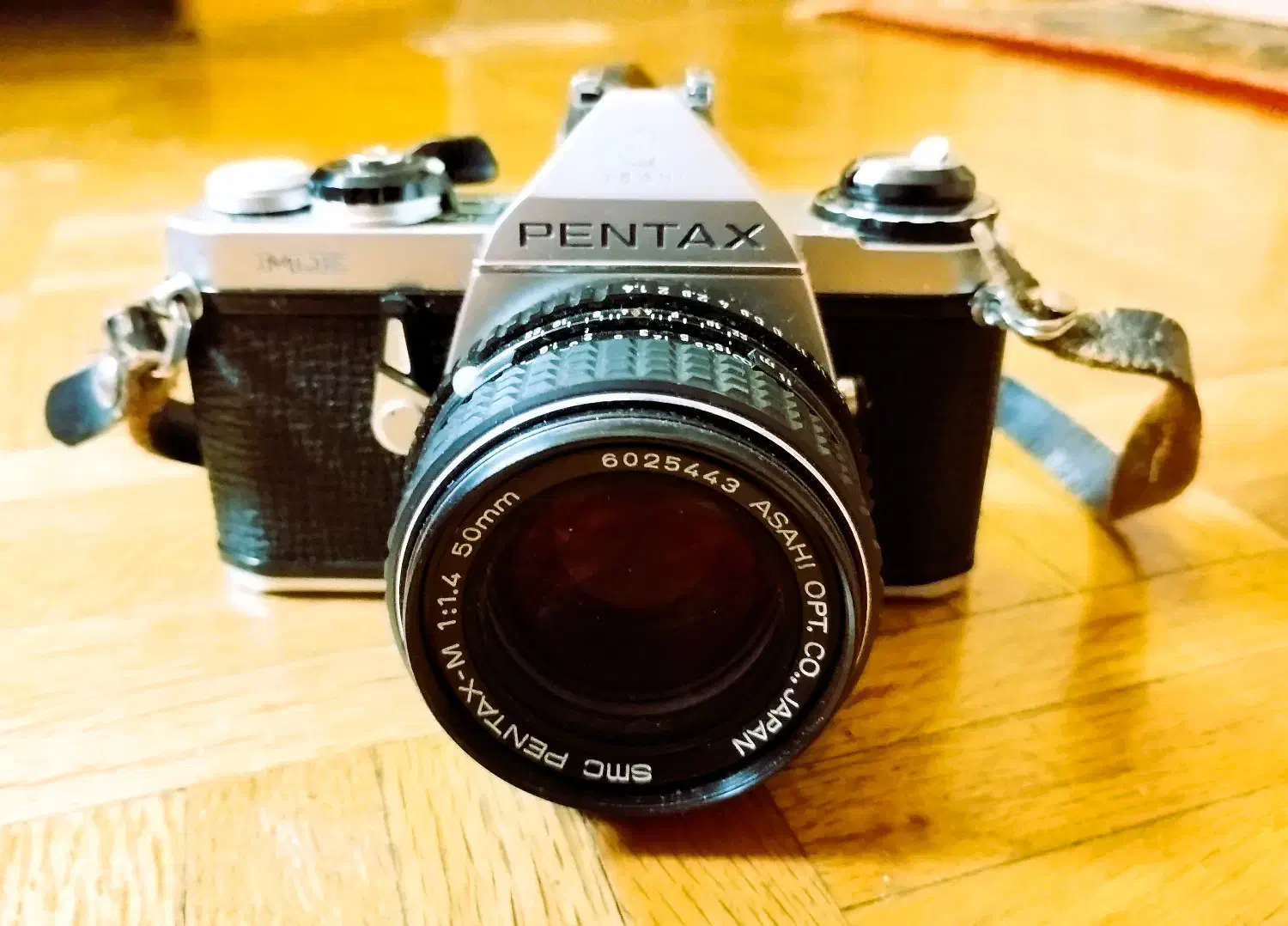 دوربین ژاپنی پنتاکس با لنز Pentax ME SLR+Lens 50mm|دوربین عکاسی و فیلم‌برداری|تهران, گاندی|دیوار