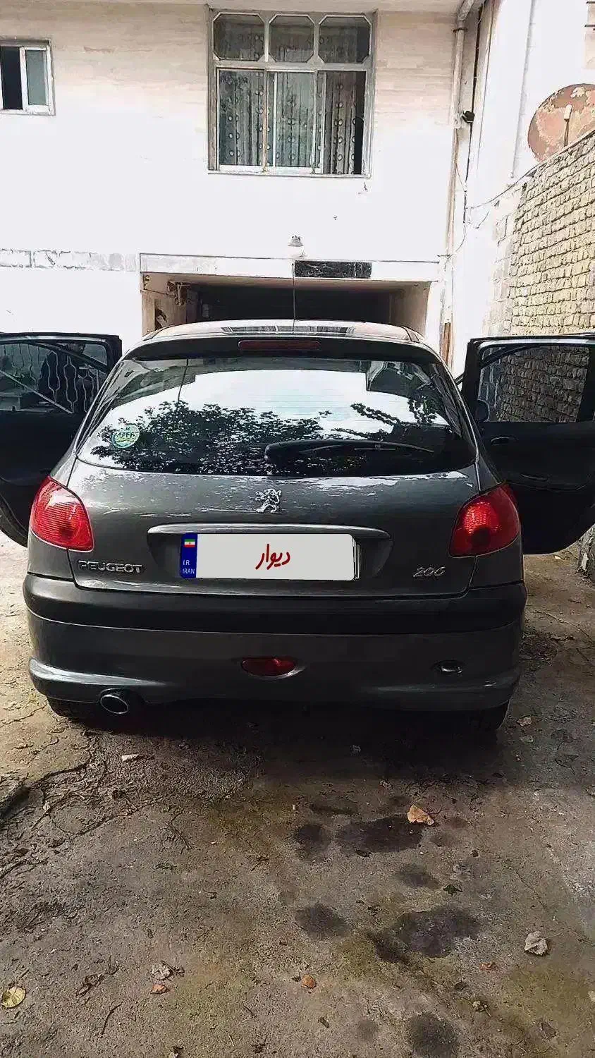پژو ۲۰۶ تیپ ۲|خودرو سواری و وانت|رشت, سعدی (تختی)|دیوار