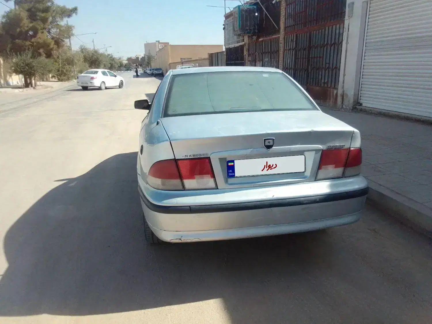 سمند نقره ای مدل ۸۵|خودرو سواری و وانت|حمیدیا, |دیوار