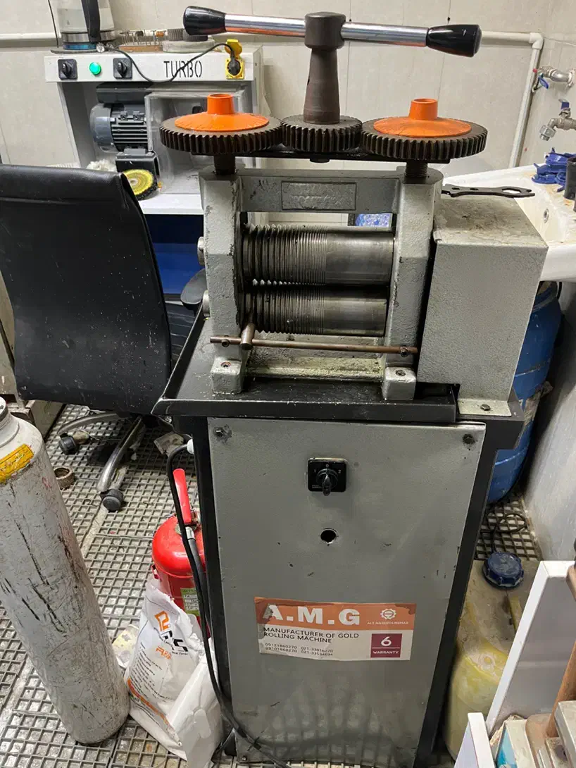 نورد طلا سازی ناصر معمار توپی ۷۵|ماشین‌آلات صنعتی|کرج, برغان|دیوار