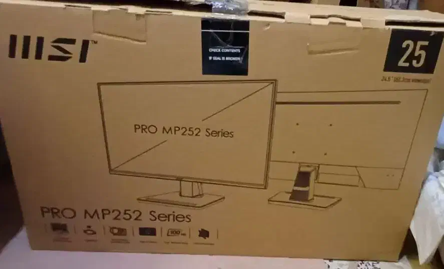 مانیتور اینچmsi MP252 PRO Series 25|قطعات و لوازم جانبی رایانه|قم, انسجام|دیوار