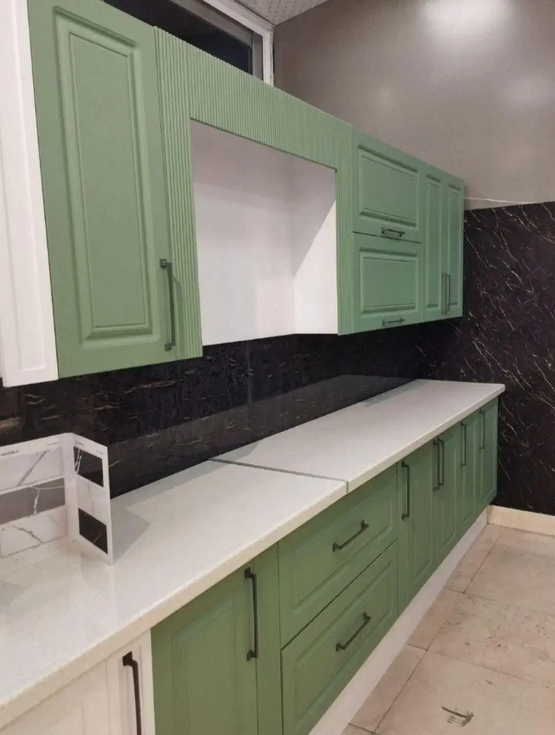 کابینت آشپزخانه صفری انواع طرح و رنگ کد3403dgg|مصالح و تجهیزات ساختمان|خشکبیجار, |دیوار