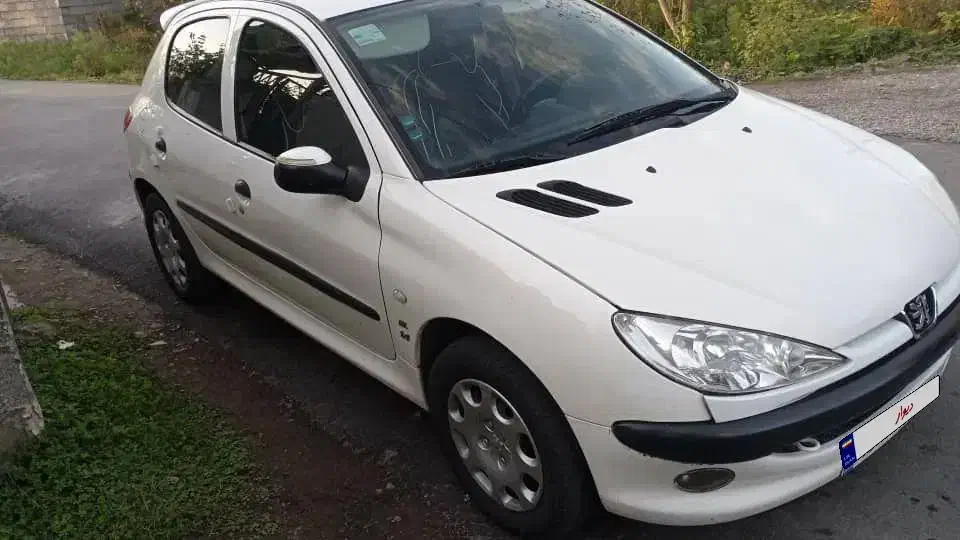 پژو 206 / تیپ 2 / سواری در حد 96 / 206 بی رنگ|خودرو سواری و وانت|رشت, حافظ آباد|دیوار