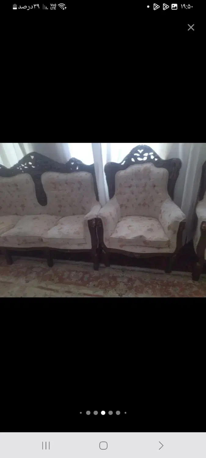 مخملی تمیزسالم|مبلمان اداری|مشهد, تلگرد|دیوار