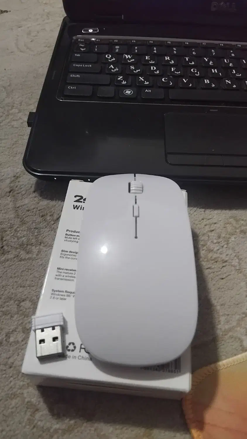 موس بی سیم نو اکبند|قطعات و لوازم جانبی رایانه|گرگان, |دیوار