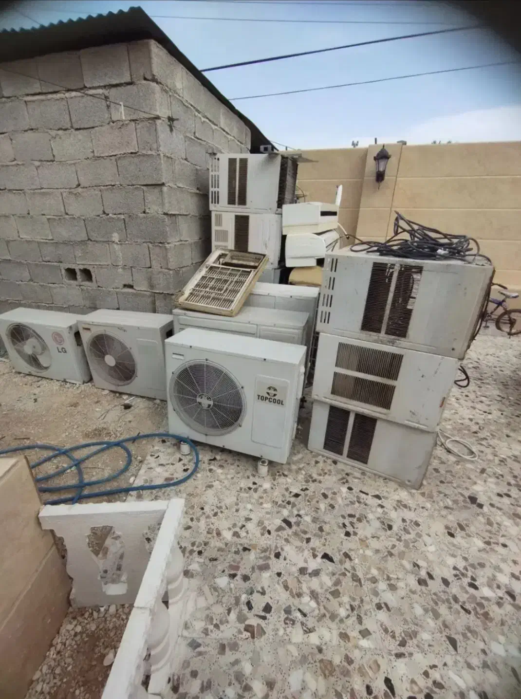 خ کولر های سوخته سالم اوراقی|کولر گازی و فنکوئل|بندرعباس, |دیوار