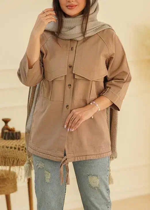 انواع مانتو کتان پاییزه نو با رنگ بندی|لباس|اصفهان, باغ فردوس|دیوار