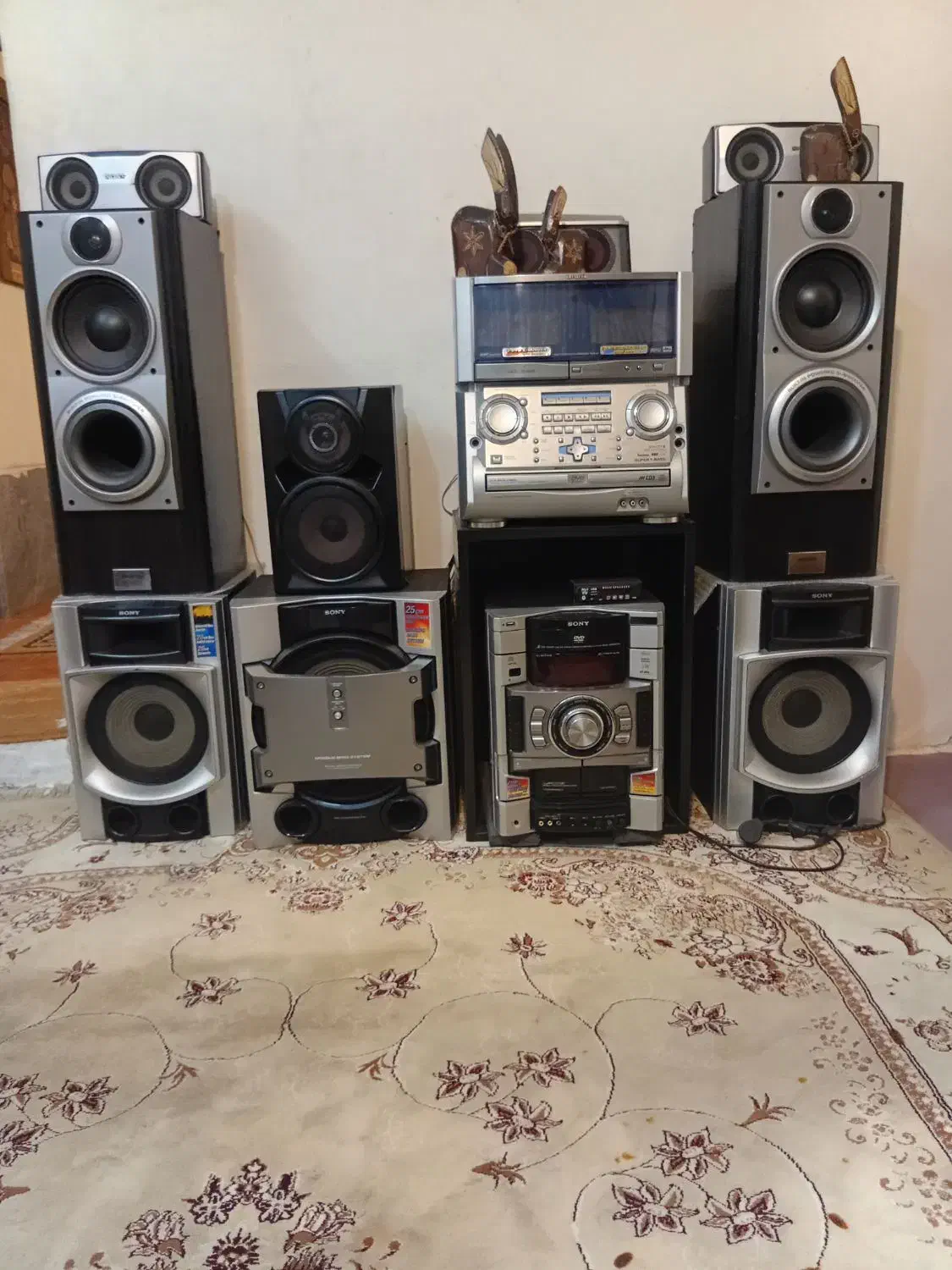 صوتی وتصویری|سیستم صوتی خانگی|امامزاده عبدالله, |دیوار