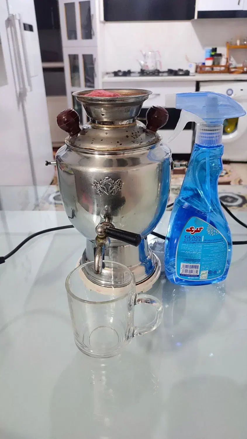 سماور کوچک نقلی|سماور، چایساز، قهوهساز|قائن, |دیوار