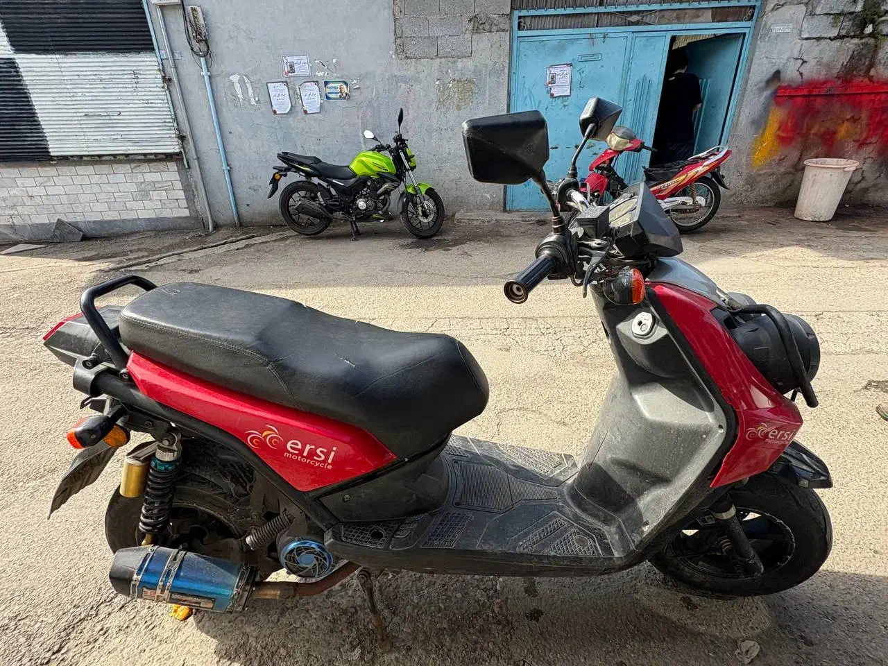 موتور 150cc|موتورسیکلت|بندر انزلی, بی بی حوریه|دیوار