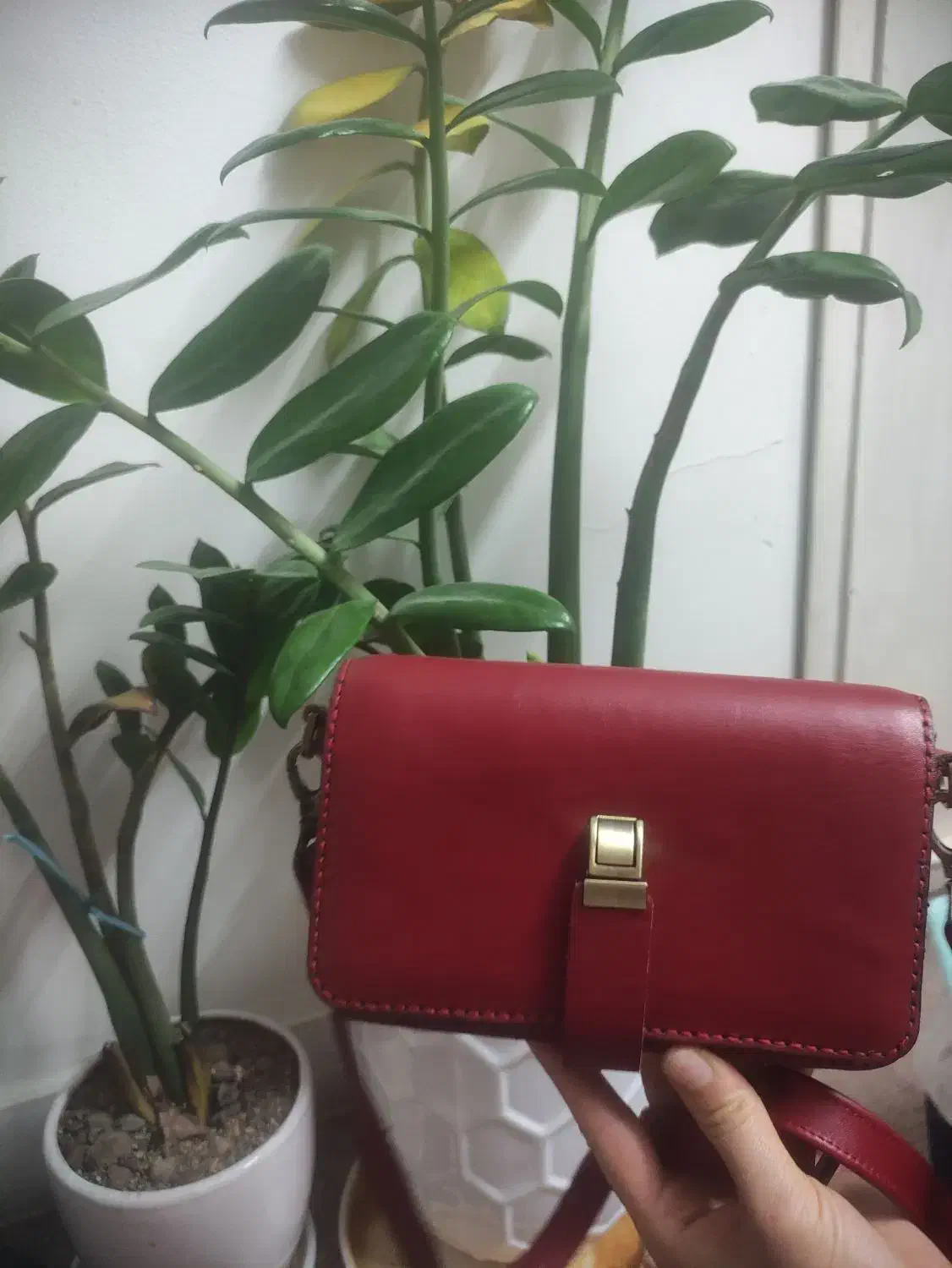 کیف دوشی و کیف پول چرم|کیف، کفش، کمربند|تهران, تهرانپارس جنوبی|دیوار