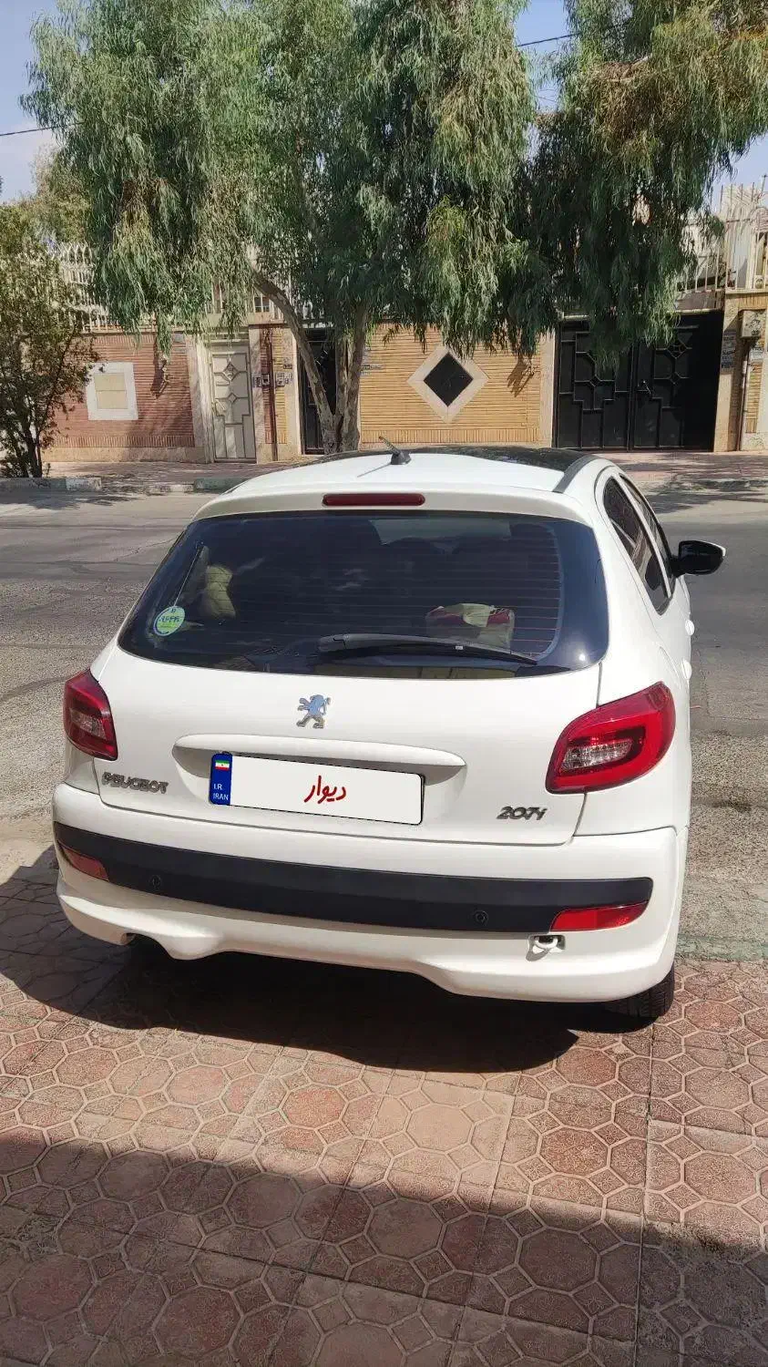 207  مدل 1400 بیرنگ|خودرو سواری و وانت|پرند, فاز ۲|دیوار