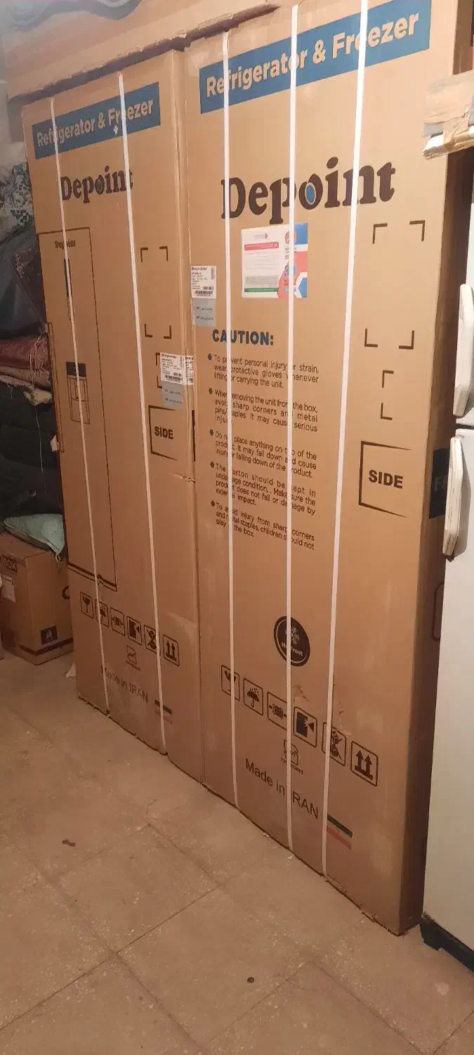 یخچال دو قلو دیپونت|یخچال و فریزر|آران و بیدگل, |دیوار