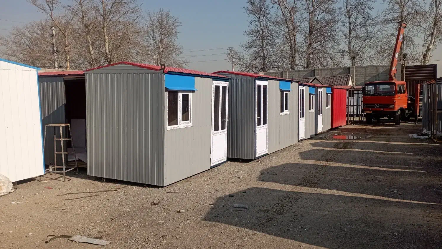 کانکس۲×۴ شهرک صنعتی گلگون|مصالح و تجهیزات ساختمان|اندیشه, اندیشه فاز ۱|دیوار