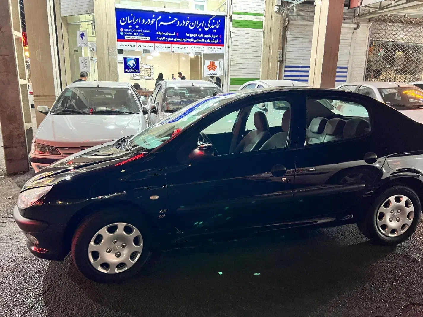 ۲۰۶V8مشکی(نمایندگی خرمی)|خودرو سواری و وانت|دزفول, |دیوار