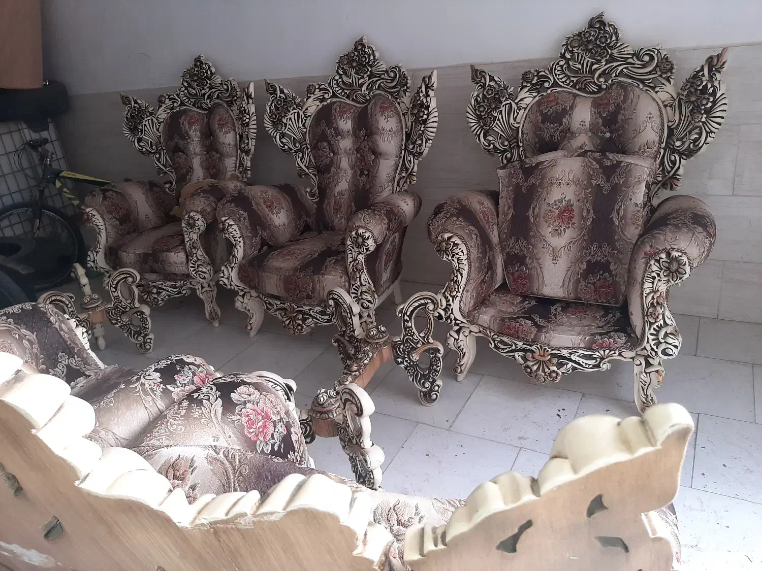 مبل سلطنتی|مبلمان خانگی و میز عسلی|اردبیل, |دیوار