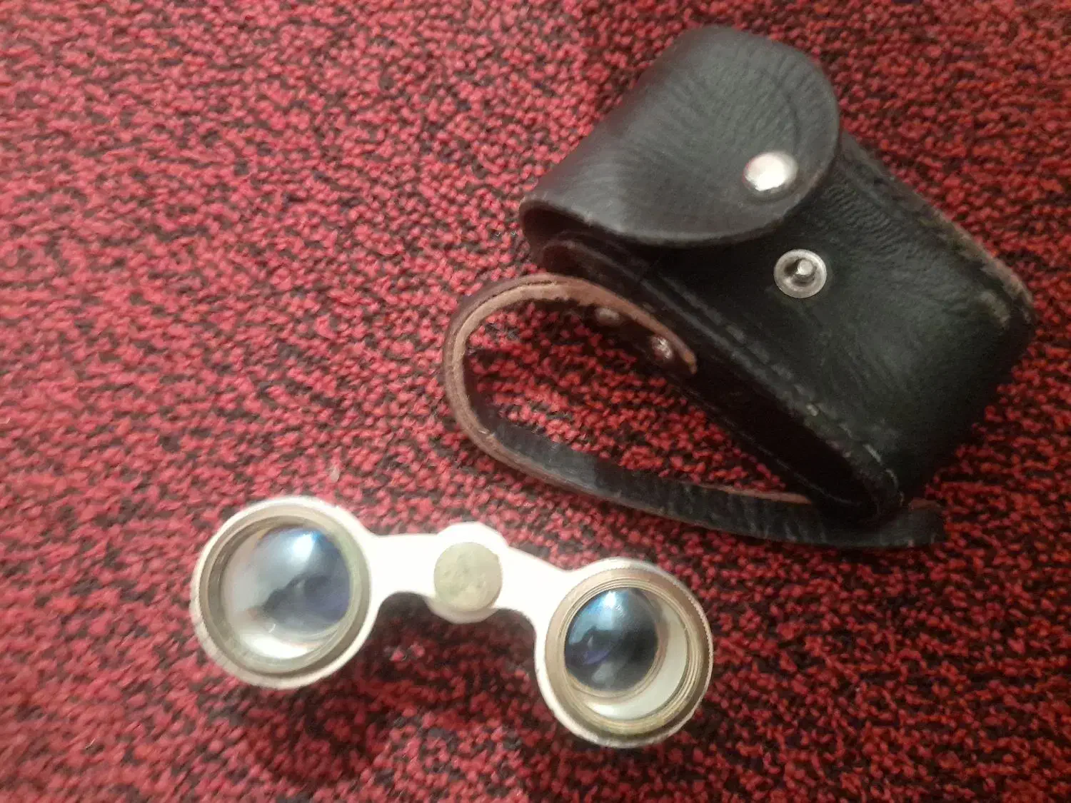 دوربین شکاری کلکسیونی ساخت شوروی صدف و برنج|کلکسیون اشیاء عتیقه|خرم‌آباد, |دیوار