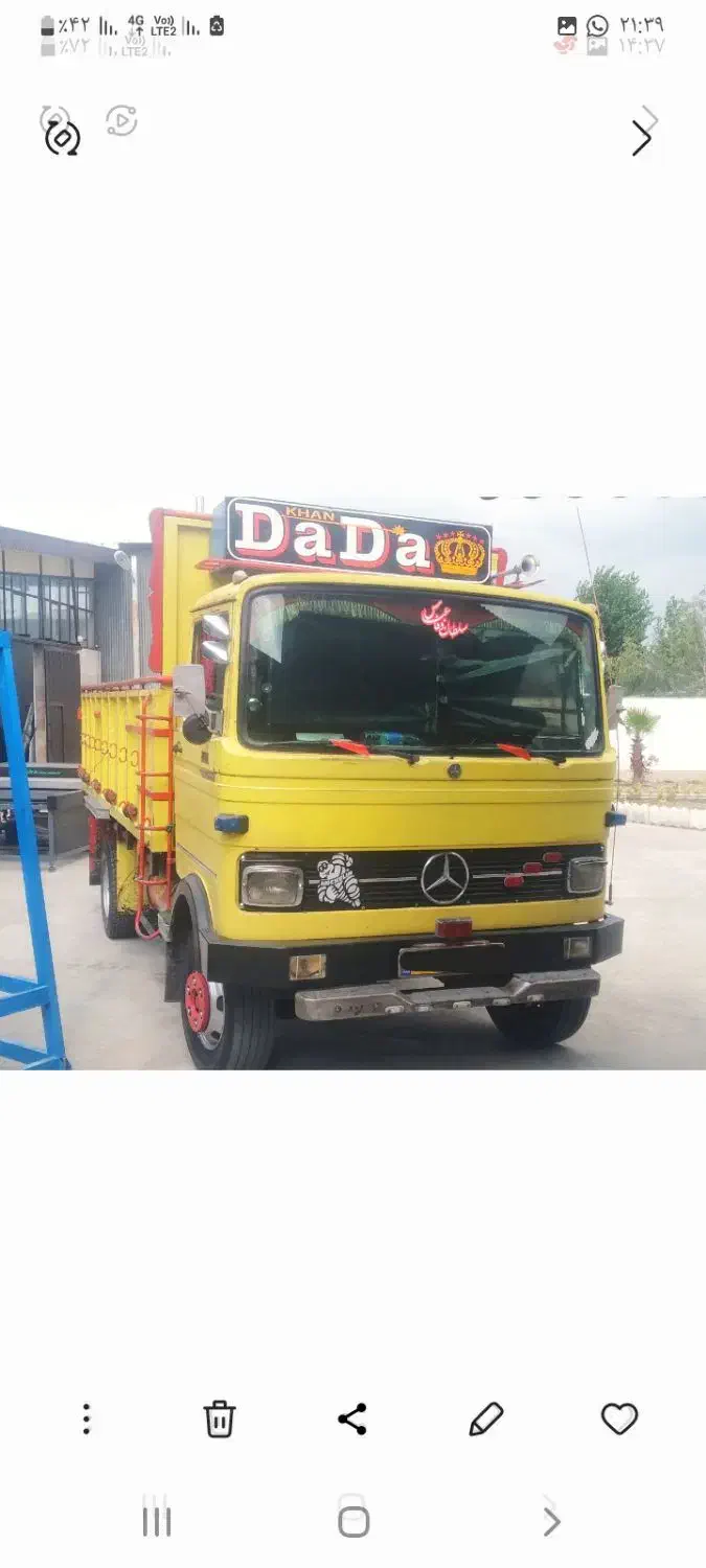 خاور ۸۰۸ مدل ۷۱ بی رنگ|خودرو سنگین|آمل, |دیوار