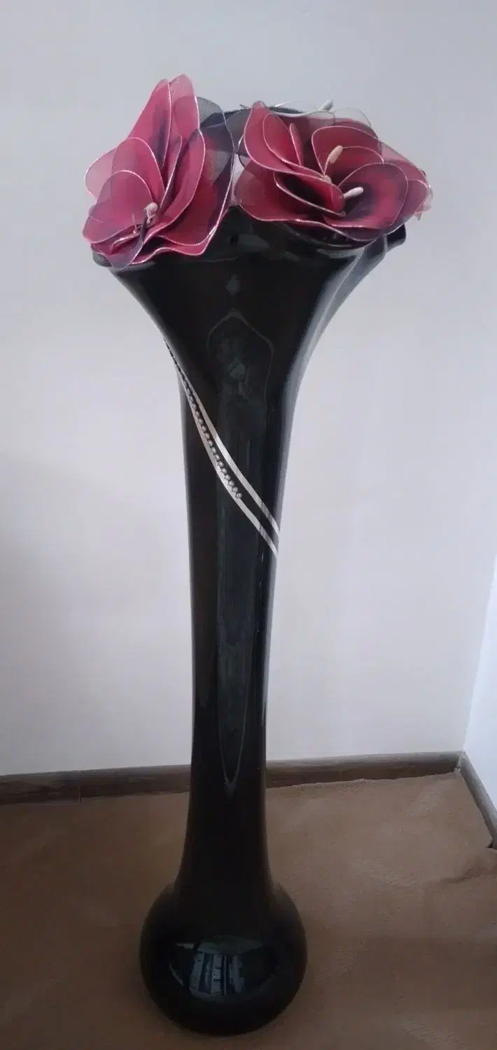 گلدان بلند.سرامیک|گل مصنوعی|سبزوار, پیام|دیوار