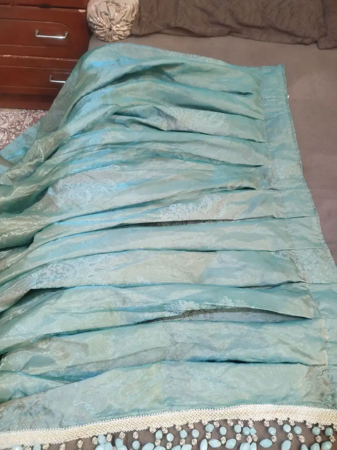 پرده مجلسی|پرده، رانر، رومیزی|قم, قم نو|دیوار