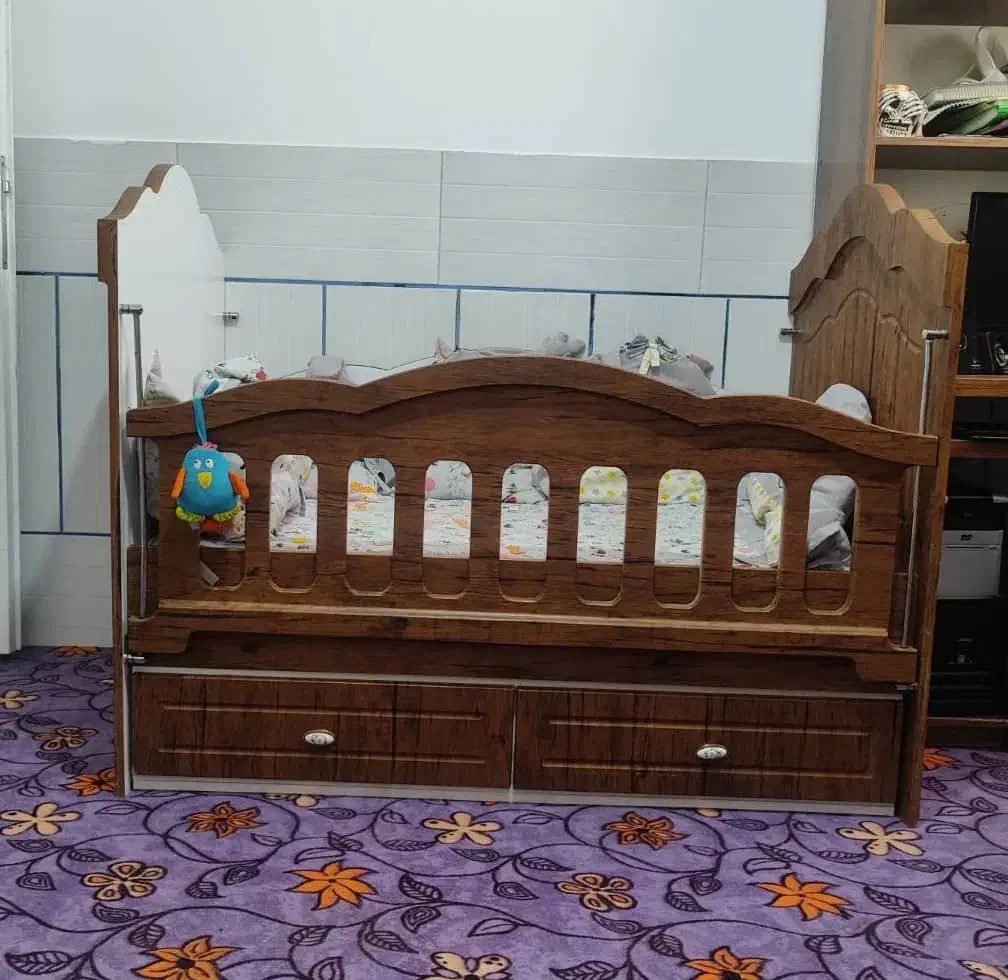 تخت بچه گانه|تخت و سرویس خواب|سیرجان, |دیوار