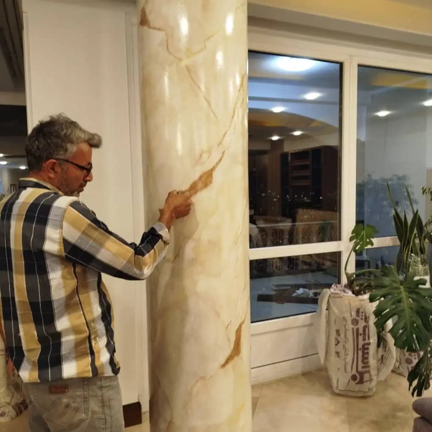 نقاش ساختمان نصب ابزارپیش ساخته پتینه کاری|خدمات پیشه و مهارت|قرچک, مهدیه|دیوار