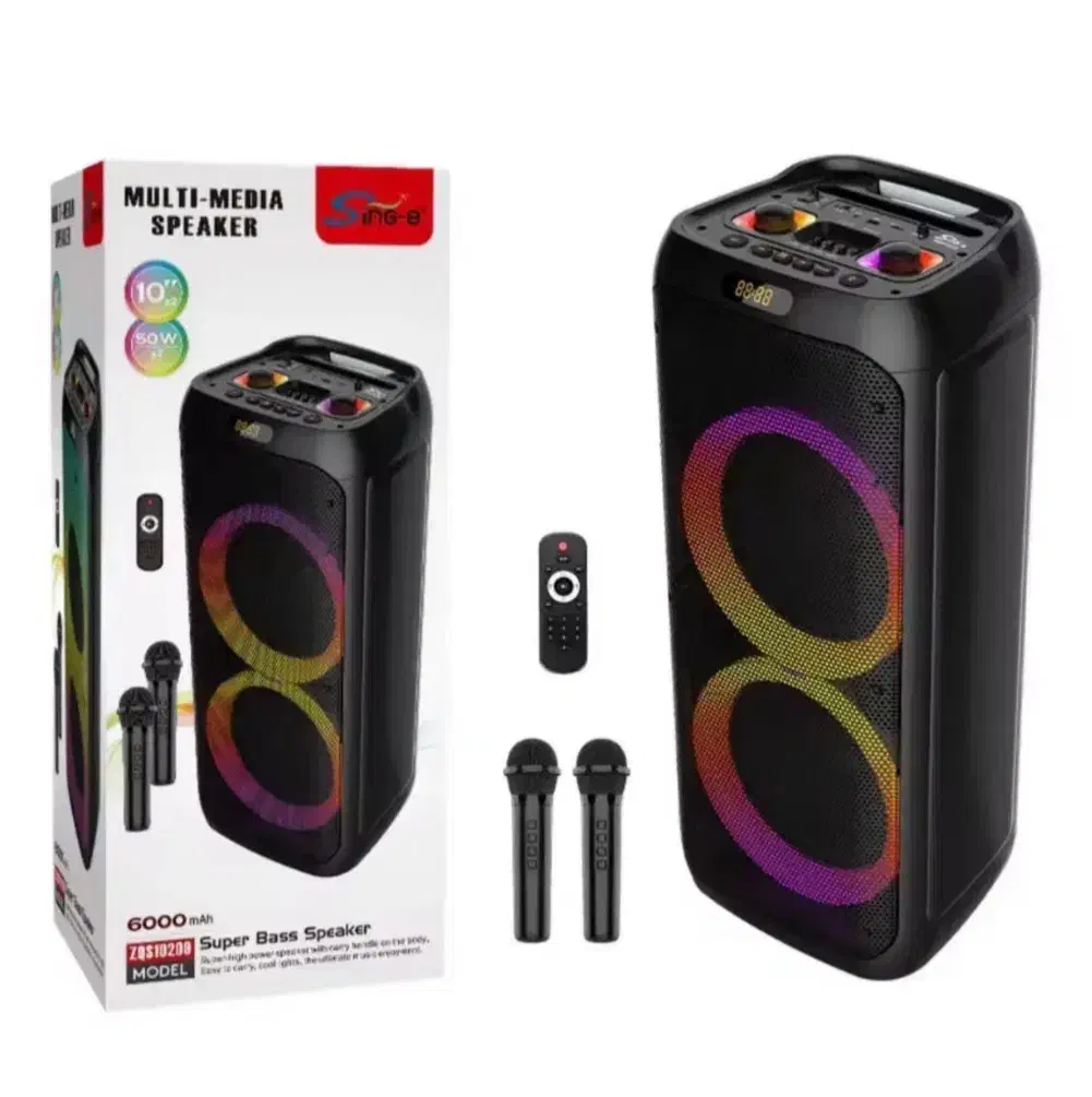 اسپیکر باند10208فول حرفه ای پارتی باکس بزرگ|سیستم صوتی خانگی|تهران, بلورسازی|دیوار