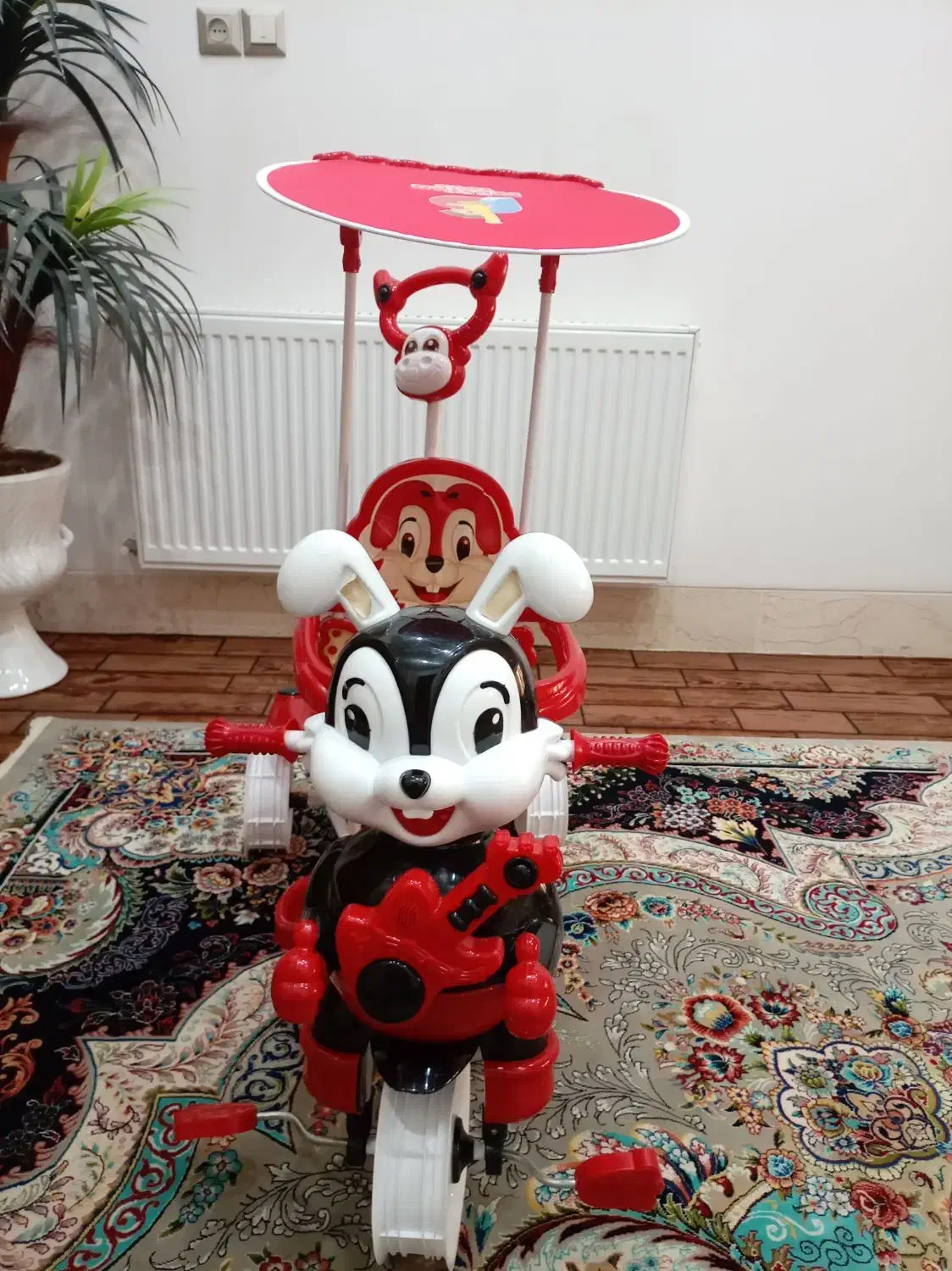 سه چرخه کودک اصلا استفاده نشده موزیکال|دوچرخه، اسکیت، اسکوتر|یزد, |دیوار