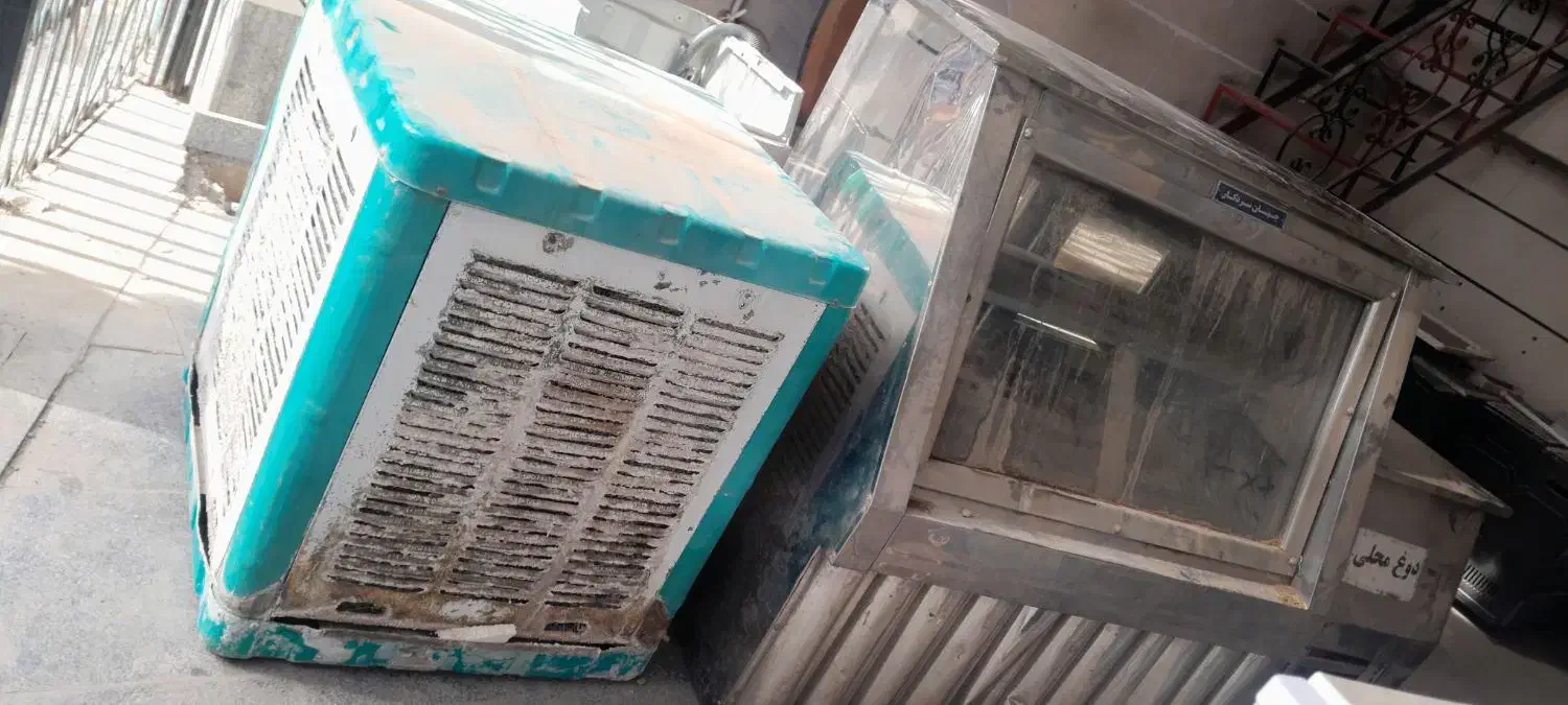 فروش فوری یخچال ویترینی وکولرفقط۱۰ تومن مقطوع|یخچال و فریزر|شیروان (لرستان), |دیوار