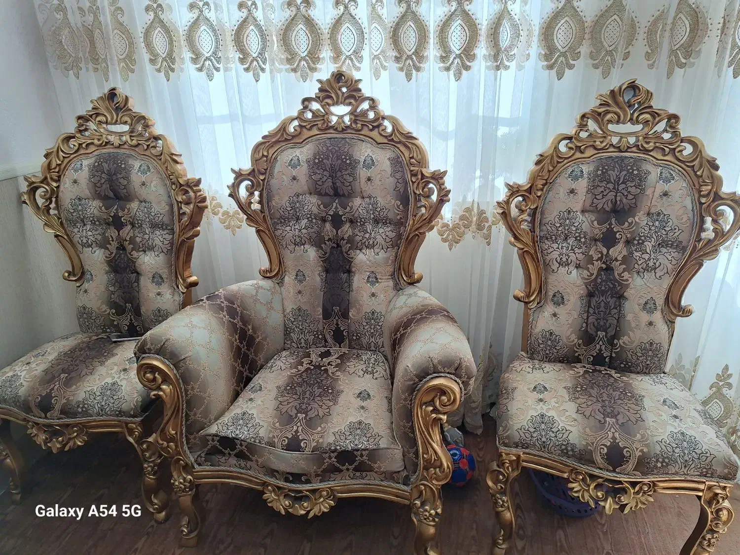 مبلمان ۱۳ نفره سلطنتی|مبلمان خانگی و میز عسلی|لنجان, |دیوار